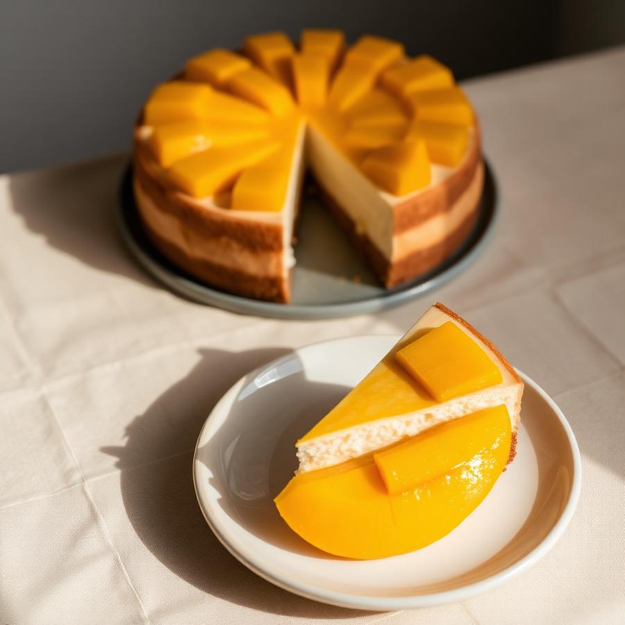 Mango Cheesecake